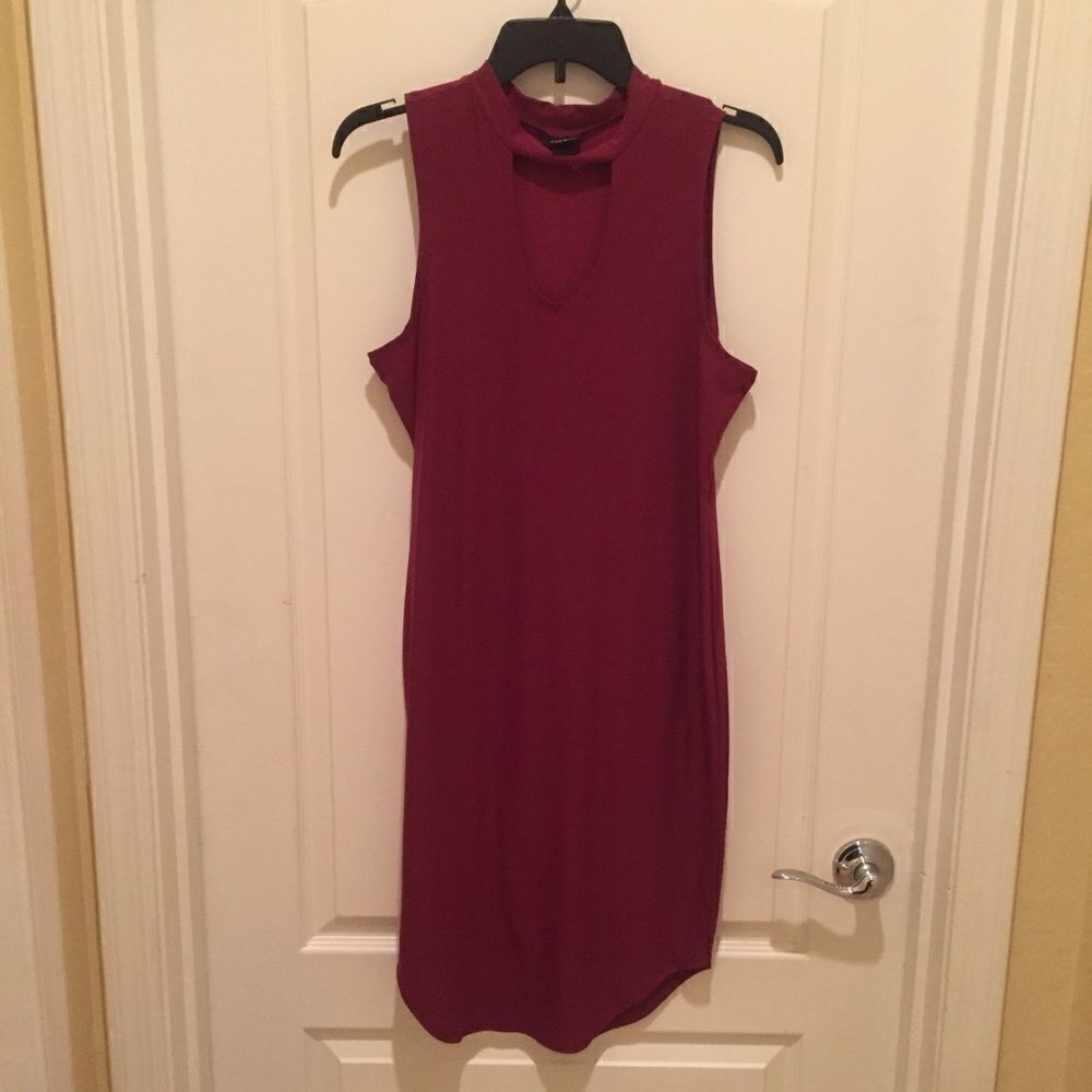 Rue21 Cranberry Colored Dress 